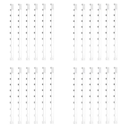 Beehive Frame Spacers, 24Pcs / 4Set Metal Beehive Frame Strips Bee Hive Box Spacing Tool Bee Hive Frame Spacers Beekeeper Beekeeping Tools Equipment