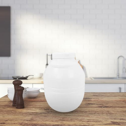 Didiseaon Airtight Fermentation Storage Container with Lid for Kimchi Sauerkraut Kitchen Pantry Organization Hdpe Food Jar