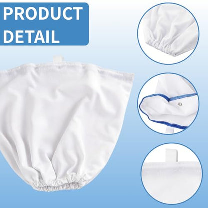 8114 Pool Cleaner Filter Bag Replacement for Aquabot Pool Cleaners Pura 4X Pura 5X S-2-40 S2-50, Fine Filter Replacement Bag