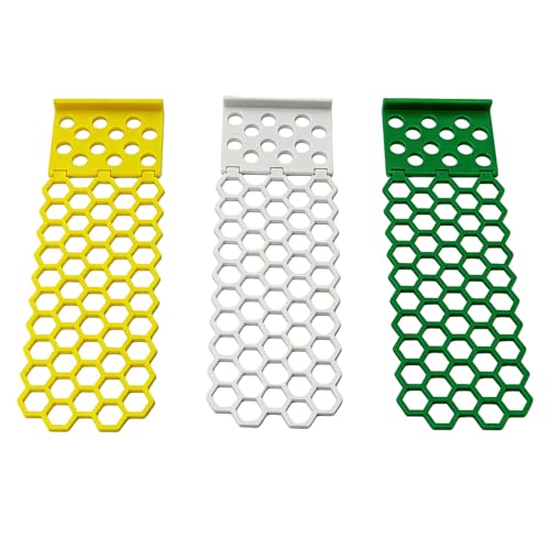 3 Pcs Floating Bee Ladder, Bees Watering Station, Butterfly Bee Waterer Feeding, Beekeeping Feeding Equipment for Prevent Insect Drowning, Beehive Watering System, Outdoor Garden Decor