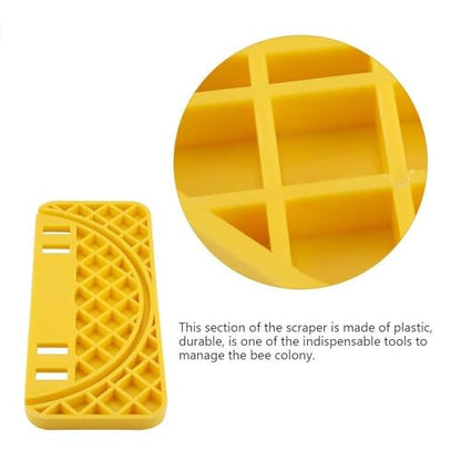 Uncapping Holder, Plastic Honey Bucket Scraper Tool for 5 and 6 Gallon Bucket Honey Uncapping Tank, Beekeeping Beehive Frame Holder, Beekeeper Flat Honey Shelf, Honey Harvesting