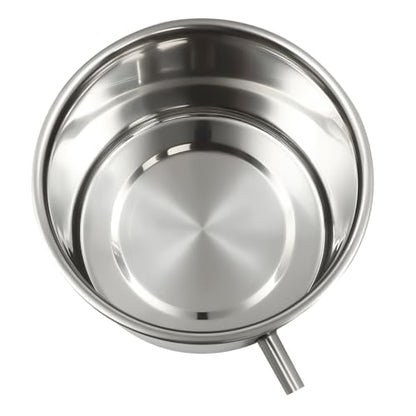 6L Stainless Steel Manual Fruit Press Juicer, Cider Grape Crusher Wine Apple Carrot Orange Berry Vegetables Cheese Tincture Herbal Juice Making, Includes 1 filter bag
