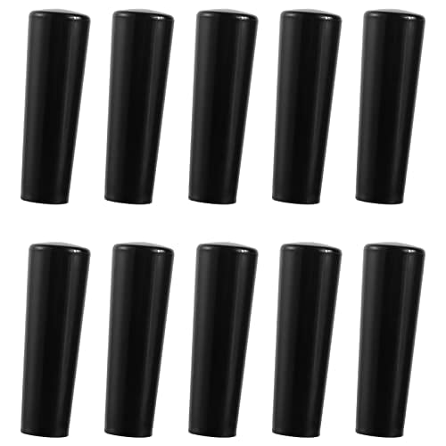 MRbrew 10 PCS Plastic Beer Tap Handle, Black Beer Faucet Handle for Commercial Standard American 3/18" Threading fit Bars, Restaurants, Home Bars, Weddings, Parties or Home Brewing Setups - size: 10 Pieces
