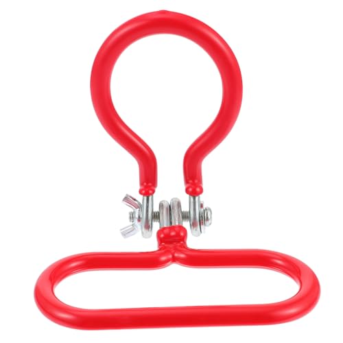 Luxshiny 3 Pcs Handle Fermenting Kit Gallon Water Bottle Caps Bottle Handling Tool Glass Carboy 5 Gallon Carboy Glass Jug Carboy Holder for Smooth Neck Fermenter Plastic Plate Metal