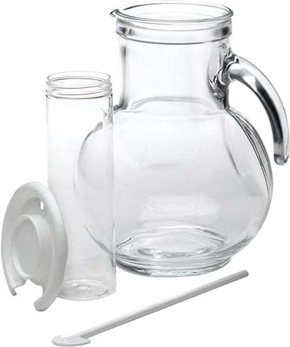 Bormioli Rocco Kufra Carafe 2,0 - color: Red, size: 67.6 Ounces