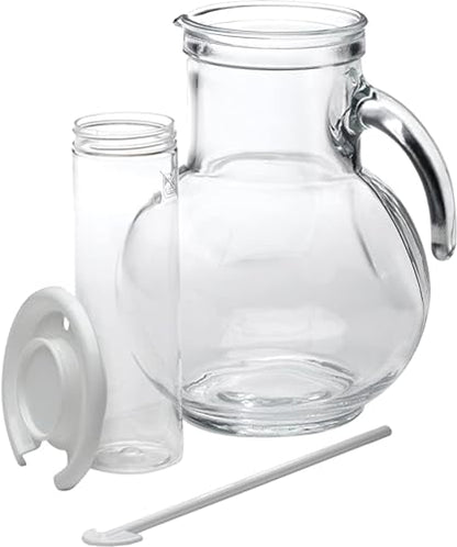 Bormioli Rocco Kufra Carafe 2,0 - color: Red, size: 67.6 Ounces