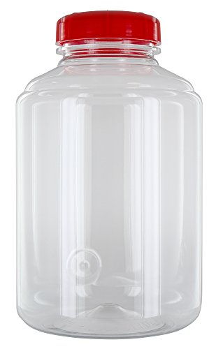 FerMonster 3 Gallon Wide Mouth Carboy, Econolock, #10 Stopper, Carboy Carrier