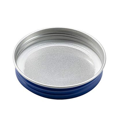 AllSpice Rust-Proof Wide Mouth Aluminum Metal Mason Jar Lids Leak-Proof 12-Pack (Blue) - color: Blue, size: Wide Mouth