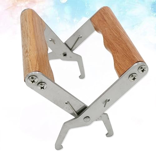 Stainless Steel Beekeeping Frame Grip Holder Tool Durable Beekeeper Equipment for Lifting Design for Easy Hive Management