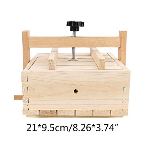 Tofu Mold Maker Press Making Cheese Kit Wooden Box Tool Pressing Presser Home Homemade Curd Stamper Soybean Multifunction Cheese Press, `x-large - size: `x-large