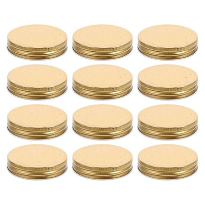 Ciieeo 12pcs Beehive Feeder Lids Bee Watering Tool Entrance Cover Beekeeping Equipment Accessories for Hive Water Dispenser Frame Feeding