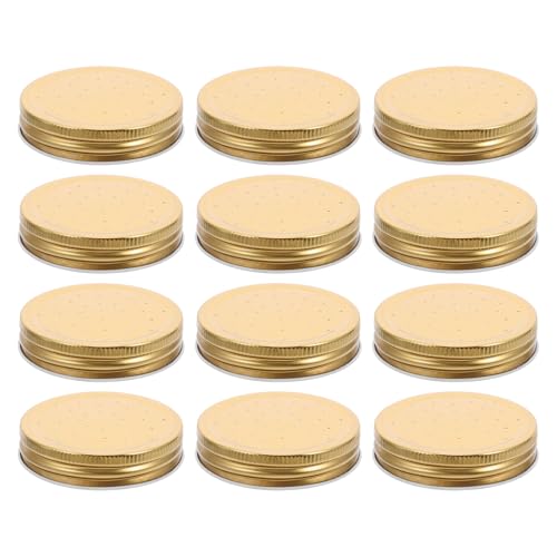 Ciieeo 12pcs Beehive Feeder Lids Bee Watering Tool Entrance Cover Beekeeping Equipment Accessories for Hive Water Dispenser Frame Feeding