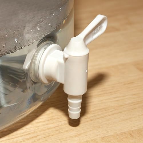 Bucket Spigot 5 Gallon Bucket Spigot Fermentation Bucket Spigot for Homebrew Wine Making Beer Kegging by LUCKEG 6PCS