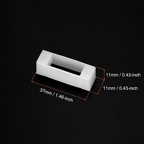uxcell 20Pcs Plastic Beehive Frame Spacers, Beehive Frame Spacer for Beekeeper Beekeeping Tool Equipment, White