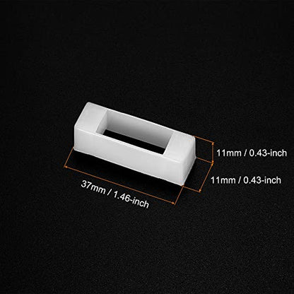 uxcell 20Pcs Plastic Beehive Frame Spacers, Beehive Frame Spacer for Beekeeper Beekeeping Tool Equipment, White