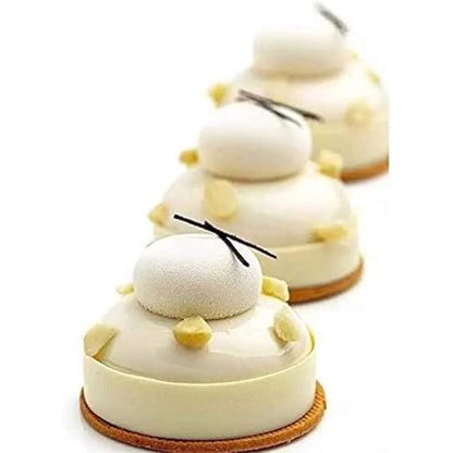 OCPO KITCHEN Stone Silicone Mold for Baking Mousse Cake, Candy, Pastry, Chocolate, Cupcake, Jelly, Cookie, Pudding, Cake Decoration Mold, 3D Stone Shape (15-Cavity) - style: Stone (15 Cavity)