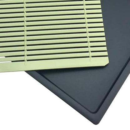 Plastic Pasta Bowl: Japanese Noodle Plate - Sushi Serving Tray With Removable Drainboard - For Udon Cold Noodle Sushi Fruits Dinner Housewarming (Square)