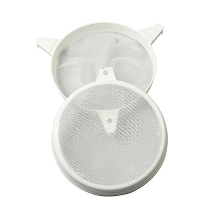 Alipis Beekeeping Supplies Plastic Honey Strainer Double Sieve Fine Mesh for Honey Filting Bee Keeping Tools