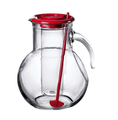 Bormioli Rocco Kufra Carafe 2,0 - color: Red, size: 67.6 Ounces
