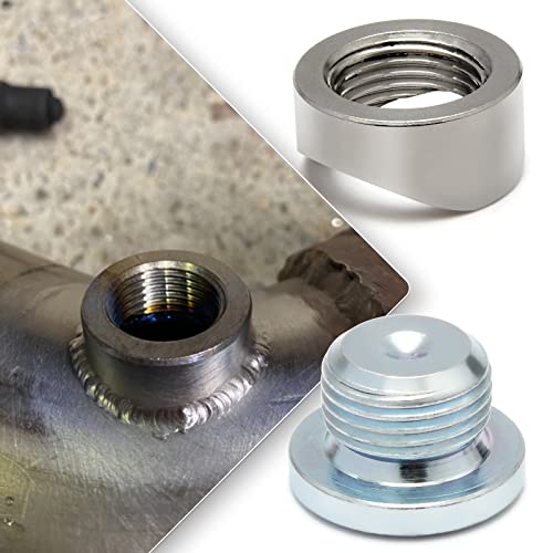 Ledaut M18X1.5 Bung and Plug Notched Style (2 Bungs/ 2 Plugs) Notched Style Fitting Bungs M18X1.5