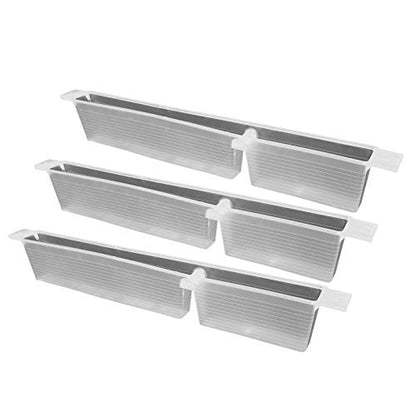 10PCS Bee Feeders .5KG Frame Feeder, Bee Tools for Beekeeping Supplies, High Capacity Plastic Beehive Feeders for Liquid & Food, &