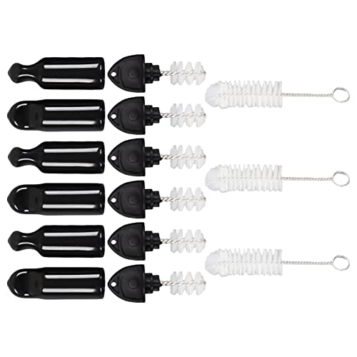 6Pcs Beer Faucet Cover 6Pcs Beer Tap Plug Brush 3 Long Cleaning Brush Draft Beer Tap Cover Tap Plug Beer Brush Beer Tap Clean for Most Standard American Draft Beer Faucet