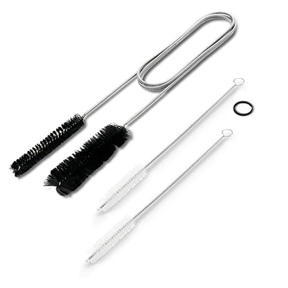 72" Drain Cleaner Tool - Flexible Wire Pipe Mechanical Black | Heavy duty cleaning brush for bathroom sink, bathtub, shower, kitchen sink drains, bottles, elastic hose pipe cleaner - color: Black