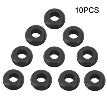 10Pcs Airlock Grommet Ring Fermentation Grommet Airlock Seal for Homebrew Beer Wine Fermenter with Plastic Material