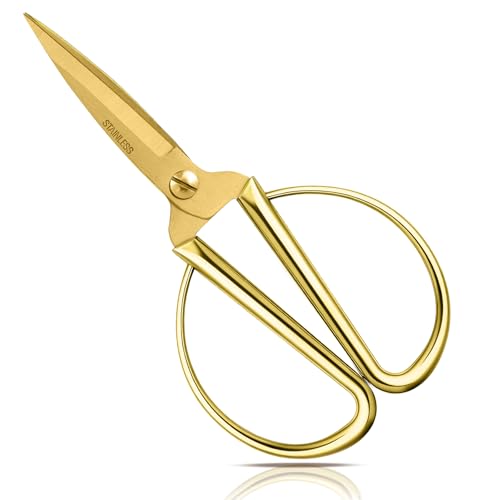 Grand Opening Ribbon-Cutting Ceremony Kit – Includes Gold Scissors, Flower Ball, Red Ribbon & White Gloves,Suitable for all ribbon-cutting and inauguration ceremonies (Glossy Finish Handle) - style: Glossy Finish Handle