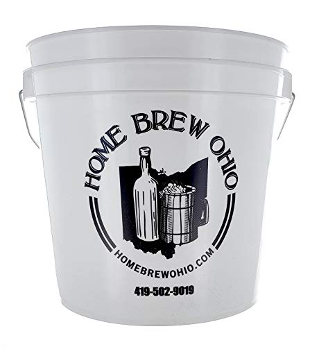 Home Brew Ohio 2 Gallon Fermenting Bucket with Grommeted Lid