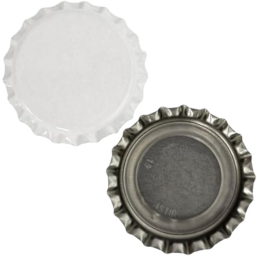White Oxygen Barrier Crown Caps 144 Count by Home Brew Ohio