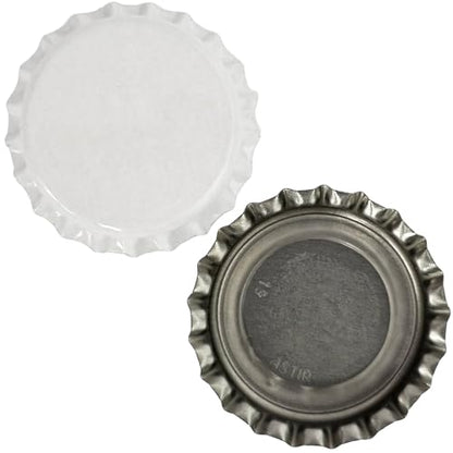 White Oxygen Barrier Crown Caps 144 Count by Home Brew Ohio