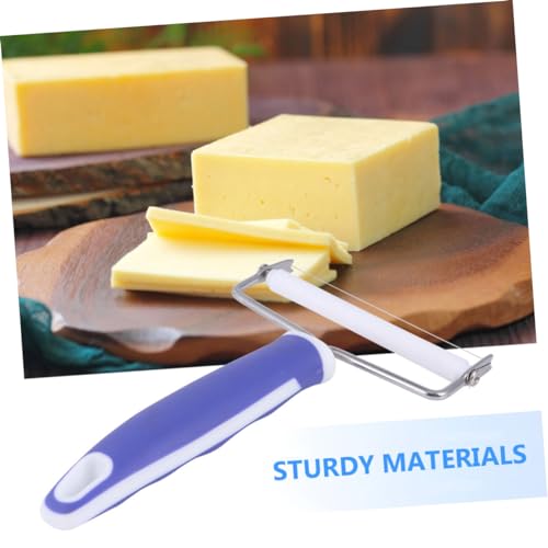 2pcs Slicer Baking Cream Cutter Butter Scraper Handle Cheeses Kitchen Gadgets Cheese Graters Cheese Scraper Dough Scraper Multifunctional Cheese Tools Pastry Making Stainless Blue - color: Blue