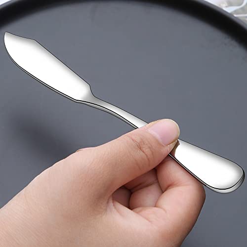 AOOSY Stainless Steel Butter Knives, Cheese Knives, Butter Spreader for Kitchen Restaurant Party,Set of 2 - size: 2PC
