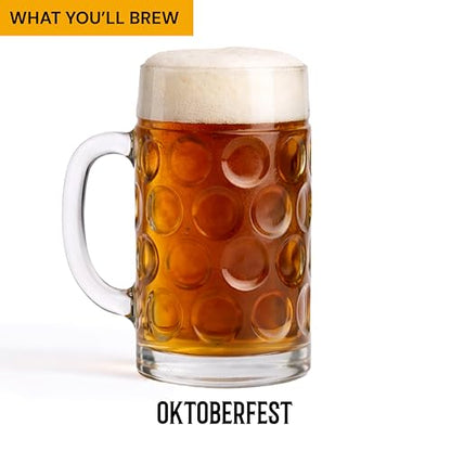 Craft A Brew Recipe Kit - Oktoberfest Ale Refill - 1 Gallon - Ingredients for Home Brewing Beer - color: Oktoberfest Ale