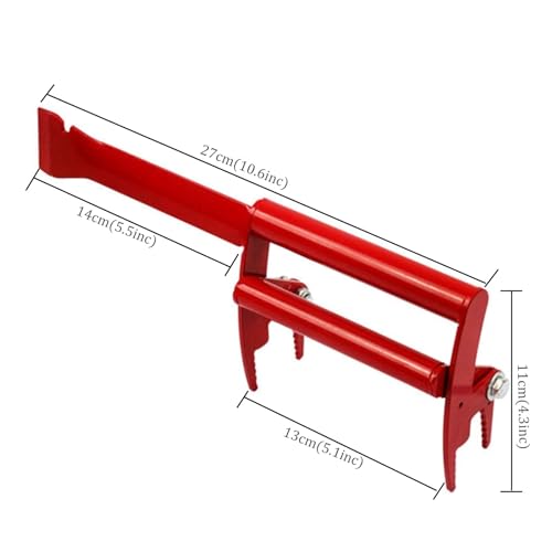 Beekeeping Frame Gripper, Frame Holder, Frame Lifter Tool - Stainless Steel Beekeeping Equipment Bee Hive Frame Grip Tool (Color : red) - color: red