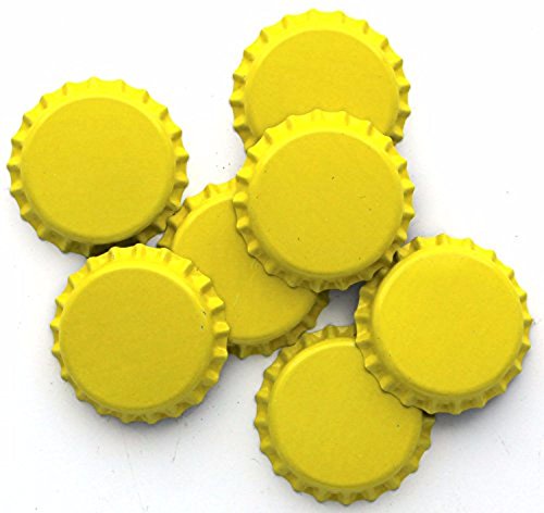 Crown Caps with Oxy-Liner-576 Caps (Yellow) - color: Yellow