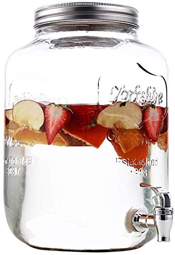 Silver Beverage Dispenser Replacement Spigot, Push Style Spigot for Beverage Dispenser Carafe, Water Dispenser Replacement Faucet (3 PACK)