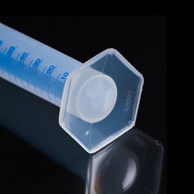 100ml Plastic Graduated Cylinder, 1pc, Transparent, Measuring Cylinder Set, Science Lab Cylinders