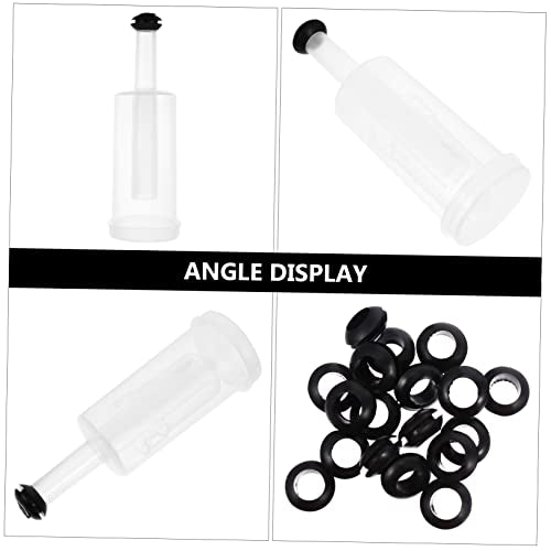 3-Piece One-Way Silicone Fermentation Stopper Set Air Locks for Home Brewing Compatible Wine Making Easy to Use Sturdy and Reliable
