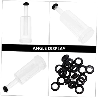 3-Piece One-Way Silicone Fermentation Stopper Set Air Locks for Home Brewing Compatible Wine Making Easy to Use Sturdy and Reliable
