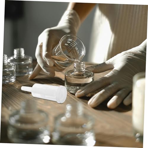 STOBAZA 3sets One Way Air Lock Valve for Homemade Wine Beer Brewing Includes Seals Easy to Clean and Replace Versatile Fermenting Equipment for Preserving Foods 6pcs*3