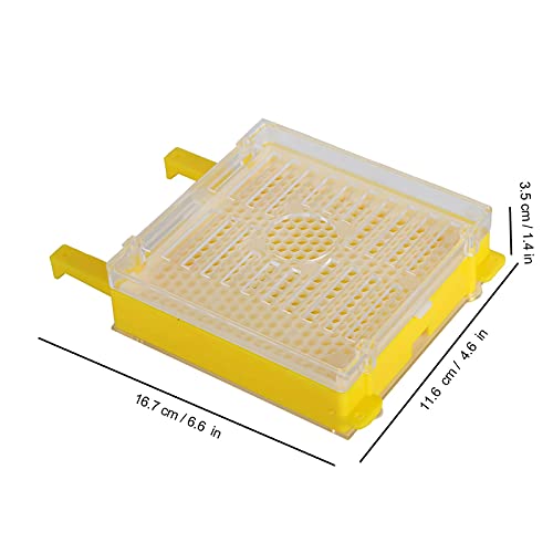 Queen Bee Rearing Kit, Durable Plastic Grafting Tool Set for Beekeeping, Complete System with Cell Cups and Marking Tools for Hive Management