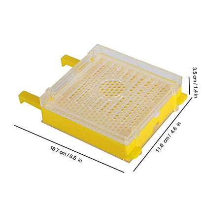 Queen Bee Rearing Kit, Durable Plastic Grafting Tool Set for Beekeeping, Complete System with Cell Cups and Marking Tools for Hive Management