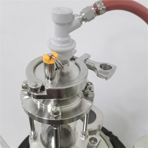 2" Tri-clamp End Cap with PRV and Ball Lock Gas Post Dry Hopper Lid Closed Pressure Transfer Homebrew Conical Fermenter Parts