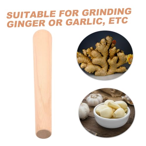 Wooden Potato Masher Sauerkraut Grinding Rod Food Masher Manual Grinding Rod Kitchen Utensil