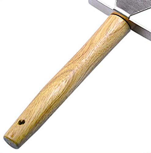 New Honey Hive Uncapping Fork Scraper Knife with Wood Handle Food Degree Stainless Steel Honey Uncapping Tool