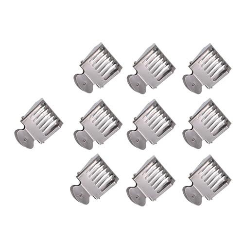 TopHomer 10 Pcs Beekeeping Clip Stainless Steel Hand Queen Bee Catcher Cage Beekeeeping Tool for Beekeeper Easy to Use - style: 10 Pcs