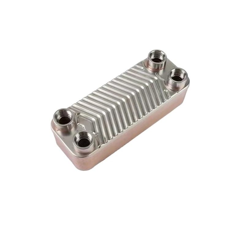 1/2" Female Port 10/18 Plate Brazed Heater Exchanger 304 Stainless Cooling Condenser Water Steam Oil Chiller Wort Homebrew(18 Plates) - size: 18 Plates