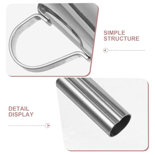 Stainless Steel Funnel with 304 Mesh Strainer 9cm Kitchen Oil and Liquid Filter Funnel for Bottles Jars Canning Cooking Use